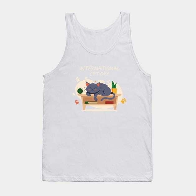 International cat day Tank Top by thexsurgent